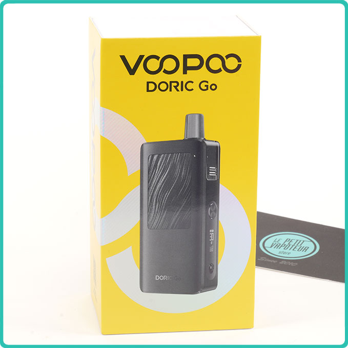 Packaging du Pod Doric Go Voopoo